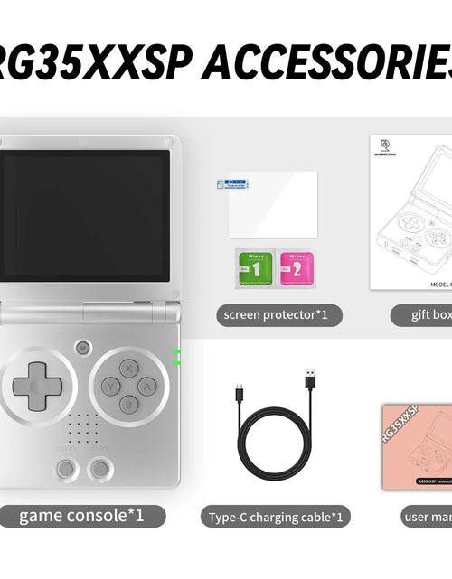 Load image into Gallery viewer, Flip Handheld  3.5 inch Gaming Console
