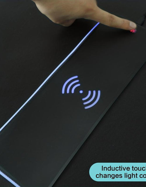 Load image into Gallery viewer, Wireless Charging RGB Gaming Mouse Pad
