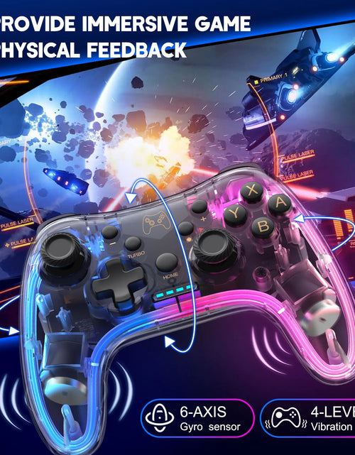 Load image into Gallery viewer, Wireless Switch Pro Controllers with RGB Light

