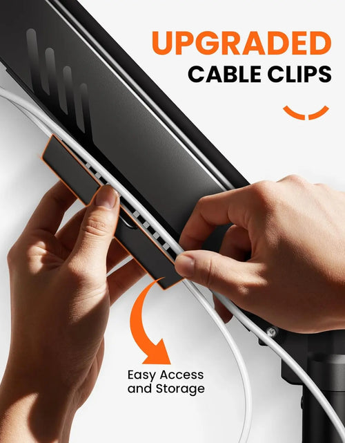 Load image into Gallery viewer, Stackable Dual Gaming Monitor Arm
