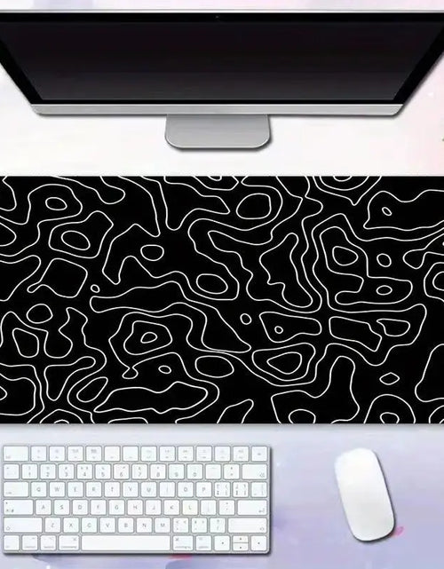 Load image into Gallery viewer, Large Non-Slip Line Pattern Gaming Mouse Mat
