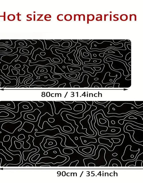Load image into Gallery viewer, Large Non-Slip Line Pattern Gaming Mouse Mat
