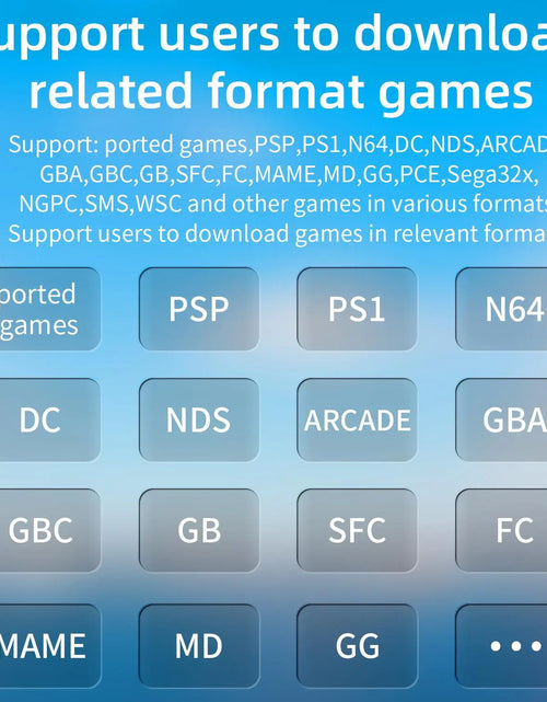 Load image into Gallery viewer, Flip Handheld  3.5 inch Gaming Console
