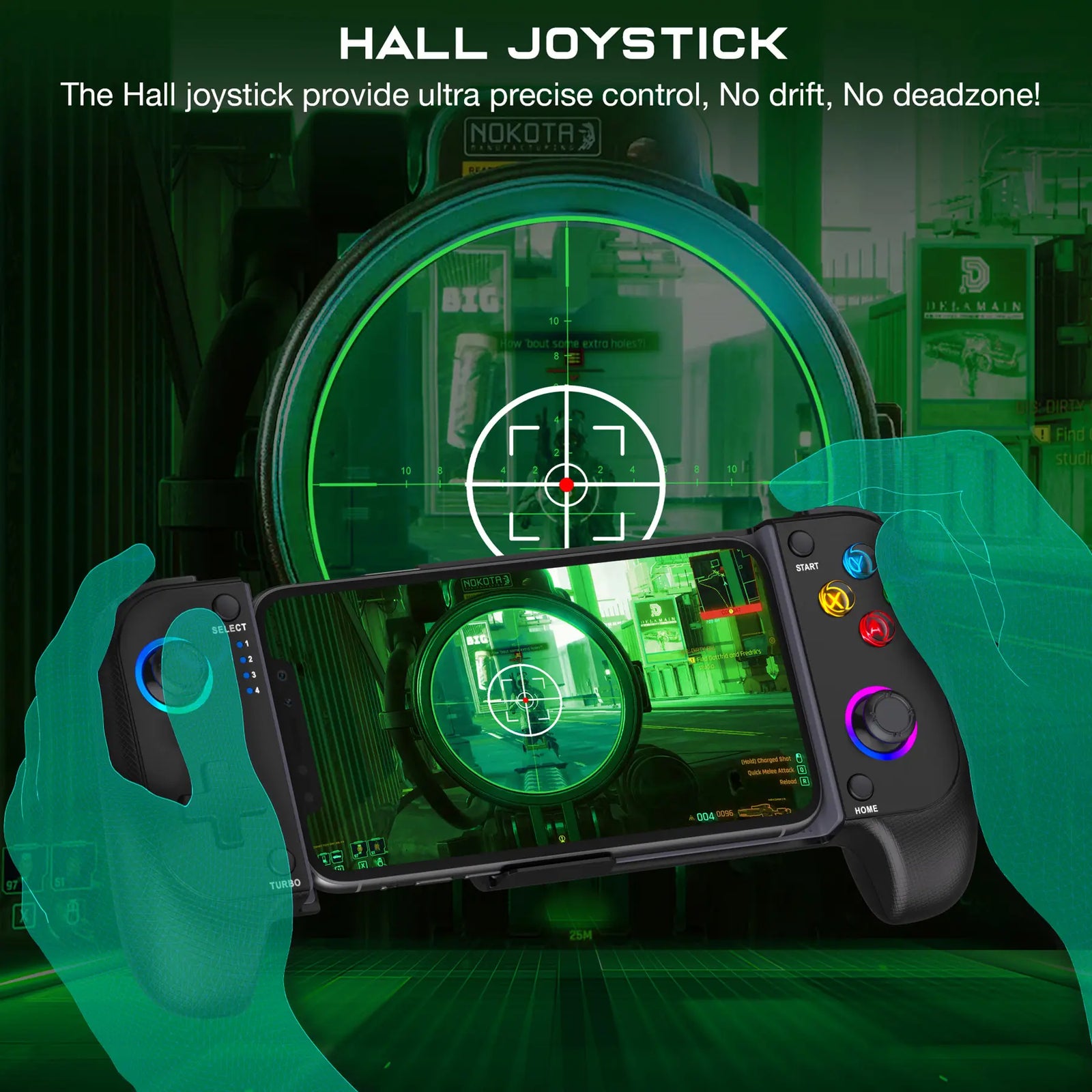 Wireless Mobile Gaming Controller for Mobile