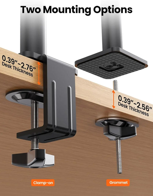 Load image into Gallery viewer, Stackable Dual Gaming Monitor Arm
