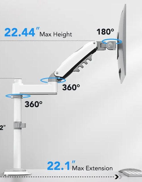 Load image into Gallery viewer, Stackable Dual Gaming Monitor Arm
