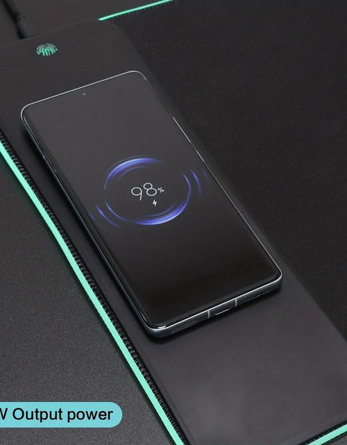 Load image into Gallery viewer, Wireless Charging RGB Gaming Mouse Pad
