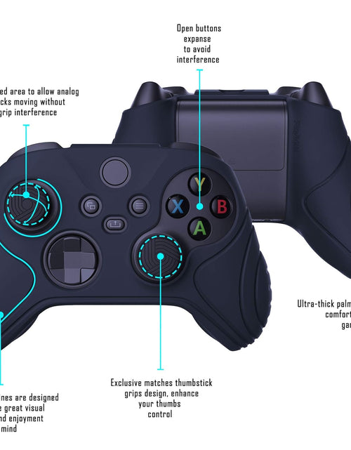 Load image into Gallery viewer, Playvital Samurai Edition Midnight Blue Xbox Controller Case Cover
